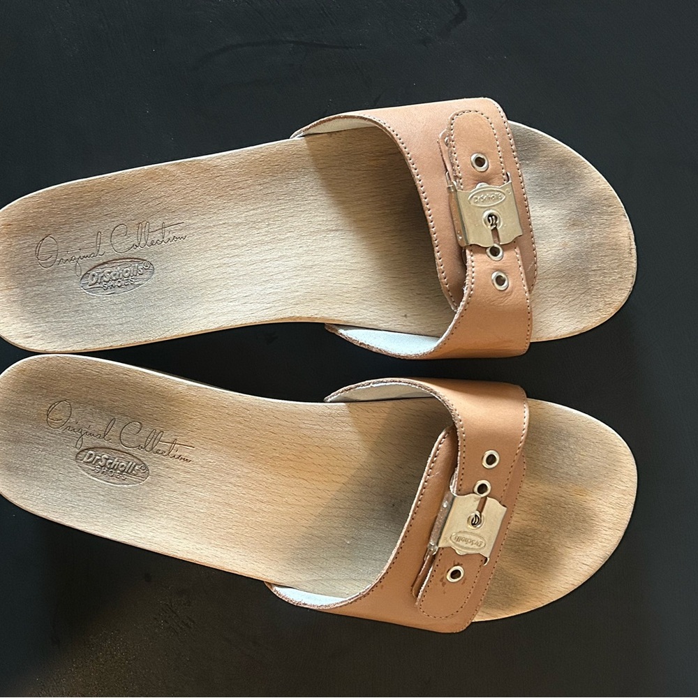 Dr. Scholl’s Original Sustainable Sandal - Camelot Leather - Size 8